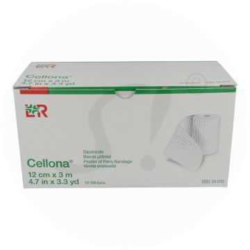 Gipsbinde Cellona 10 Stk. 3 m x 12 cm