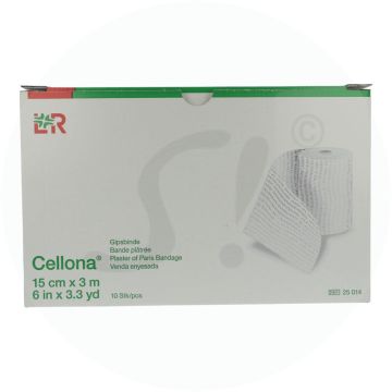 Hartgipsbinde Cellona 10 Stk. 3 m x 15 cm