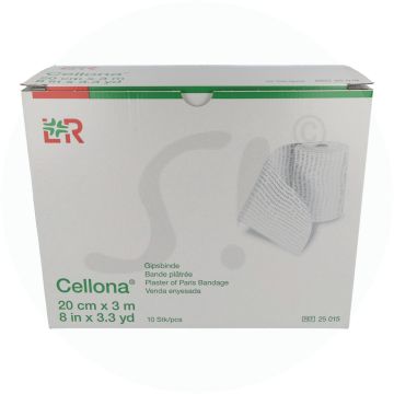 Cellona Gipsbinden 3 m x 20 cm 10 Stk.