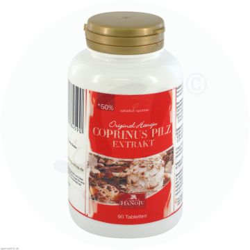Hanoju Coprinus Pilz Extrakt 400 mg Tabletten 90 Stk.