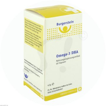 Burgerstein Omega 3 DHA Kapseln 60 Stk.