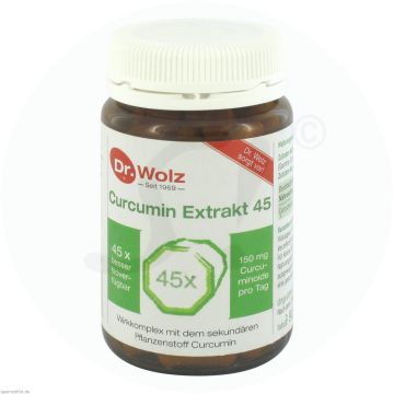 Dr. Wolz Curcumin 45 Kapseln 90 Stk.