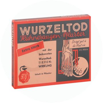 Wurzeltod Hühneraugen Pflaster 6 Stk.