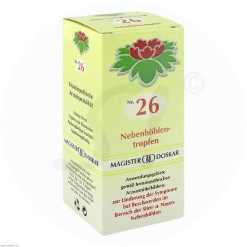 Doskar Tropfen 26 Nebenhöhlen 50 ml