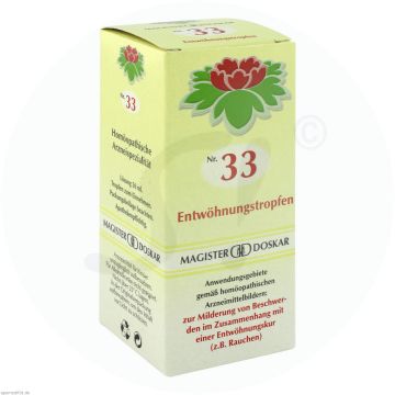 Doskar Tropfen 33 Entwöhnung 50 ml