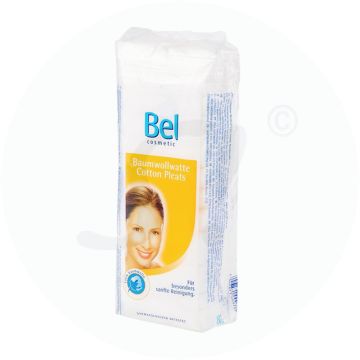 Bel Cosmetic Lagenwatte 100% Baumwolle 80 g