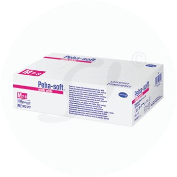Hartmann Peha-soft® Untersuchungshandschuh Nitril White 100 Stk. Medium