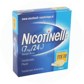 Nicotinell Transdermales Pflaster Tts 10 7 Stk.