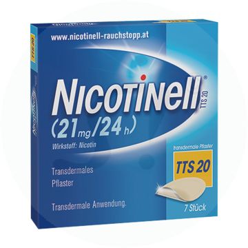 Nicotinell Transdermales Pflaster Tts 20 28 Stk.