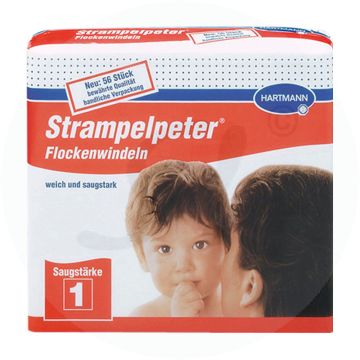 Inkontinenz Strampelp. Flockenwindel 2 56 Stk.