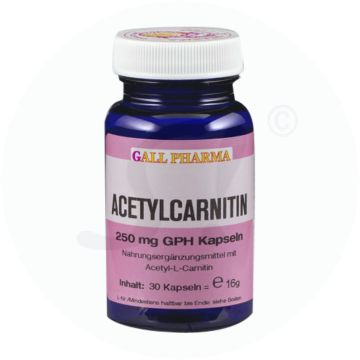 Gall Pharma Acetylcarnitin Kapseln 