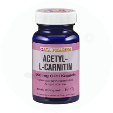 Gall Pharma Acetyl-L-Carnitin Kapseln 500mg 100 Stk.