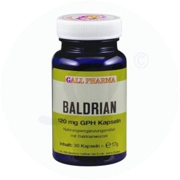 Gall Pharma Baldrian Kapseln 120mg 90 Stk.