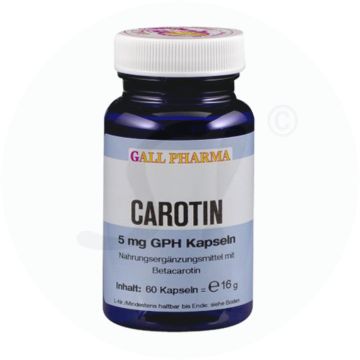 Gall Pharma Carotin 5mg Kapseln 60 Stk.