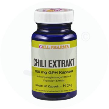 Gall Pharma Chili Extrakt Kapseln 100mg 180 Stk.