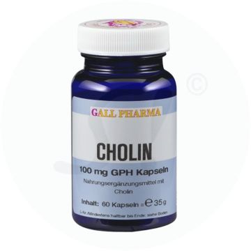 Gall Pharma Cholin Kapseln 100mg 180 Stk.
