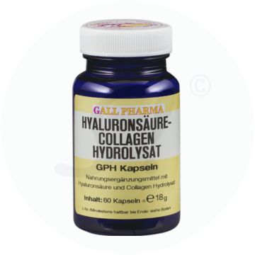 Gall Pharma Collagen Hydrolysat Hyaluron Kapseln 180 Stk.