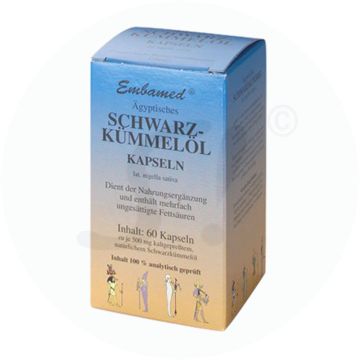 Embamed Schwarzkümmel Öl 500 mg Kapseln