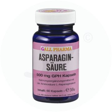 Gall Pharma Asparaginsäure 500 mg Kapseln
