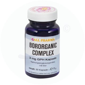 Gall Pharma Boroganic Complex 3 mg Kapseln