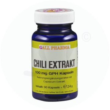 Gall Pharma Chili Extrakt 100 mg Kapseln