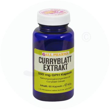 Gall Pharma Curryblatt Extra 500 mg Kapseln