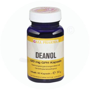 Gall Pharma Deanol 120 mg Kapseln