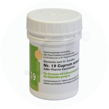 Schüßler Adler Nr 19 D 12 Tabletten 1000 g