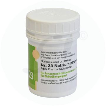 Schüßler Adler Nr 23 D 12 Tabletten 1000 g