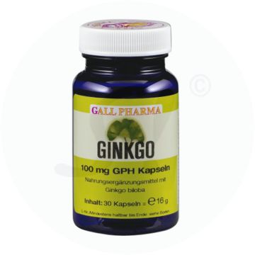 Gall Pharma Ginkgo 100 mg Kapseln