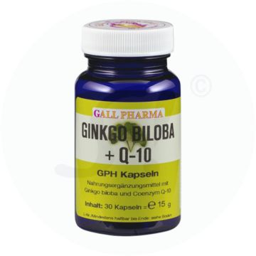 Gall Pharma Ginkgo Biloba plus Q10 Kapseln 60 Stk.