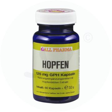 Gall Pharma Hopfen 125 mg Kapseln 120 Stk.