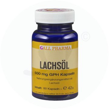 Gall Pharma Lachsöl 500 mg Kapseln 120 Stk.