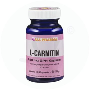 Gall Pharma L-Carnitin 250 mg Kapseln 60 Stk.