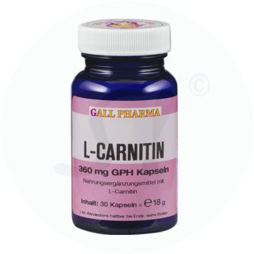 Gall Pharma L-Carnitin 360 mg Kapseln 60 Stk.