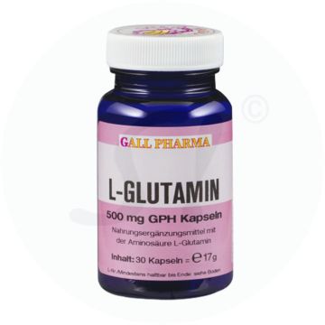 Gall Pharma L-Glutamin 500 mg Kapseln 60 Stk.
