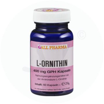 Gall Pharma L-Ornithin 400 mg Kapseln