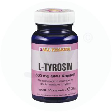 Gall Pharma L-Tyrosin 500 mg Kapseln 50 Stk.
