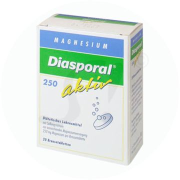 Gall Pharma Magnesium Diasporal Aktiv 250 mg Brausetabletten 20 Stk.
