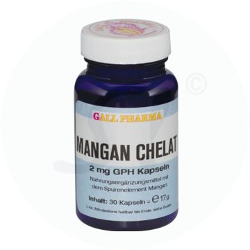 Gall Pharma Mangan Chelat 2 mg Kapseln