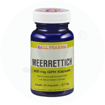 Gall Pharma Meerrettich 400 mg Kapseln 30 Stk.