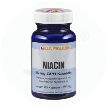 Gall Pharma Niacin 15 mg Kapseln 60 Stk.