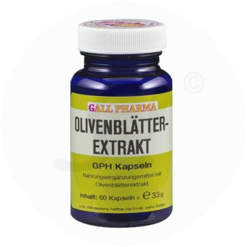 Gall Pharma Oliven Blätter Extrakt Kapseln