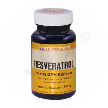 Gall Pharma Resveratrol 10 mg Kapseln 60 Stk.