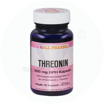Gall Pharma Threonin 500 mg Kapseln