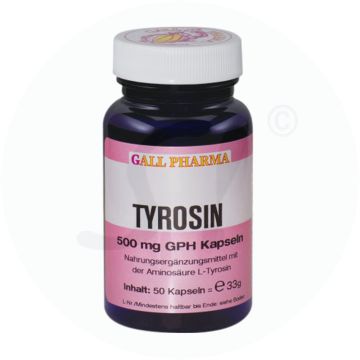 Gall Pharma Tyrosin 500 mg Kapseln