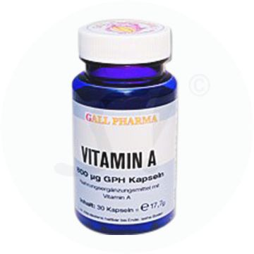 Gall Pharma Vitamin A 800 mcg Kapseln 90 Stk.