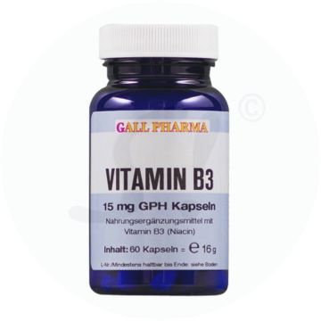 Gall Pharma Vitamin B 3 15 mg Kapseln