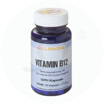 Gall Pharma Vitamin B12 Kapseln 30 Stk.