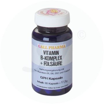 Gall Pharma Vitamin B-Komplex plus Folsäure Kapseln  60 Stk.
